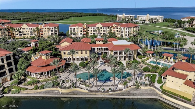 96 Vivante Blvd Unit 211, Punta Gorda, FL 33950 - bird's eye view of a nearby body of water and apartment complex