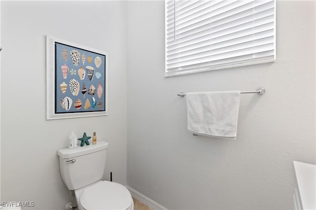 bathroom with toilet