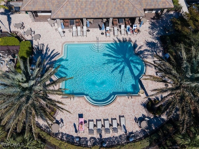 drone / aerial view