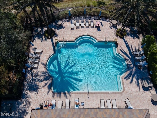 community pool featuring a patio