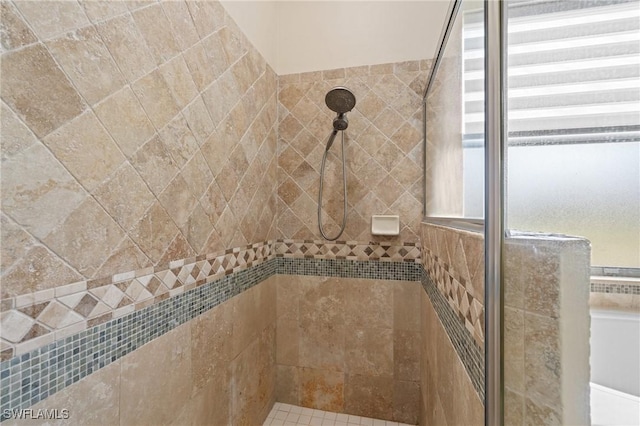 2160 Vardin Pl, Naples, FL 34120 - bathroom with a tile shower