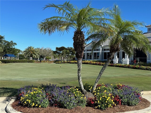 9119 Links Dr, Fort Myers, FL 33913 - surrounding community with a lawn