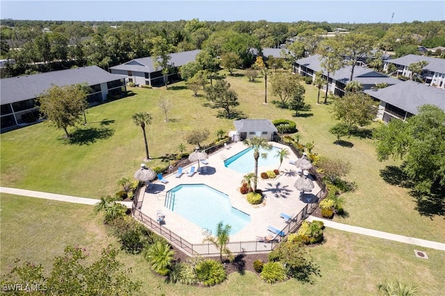 1232 Commonwealth Cir Unit P103, Naples, FL 34116 - drone / aerial view