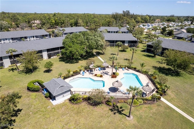 1232 Commonwealth Cir Unit P103, Naples, FL 34116 - aerial view
