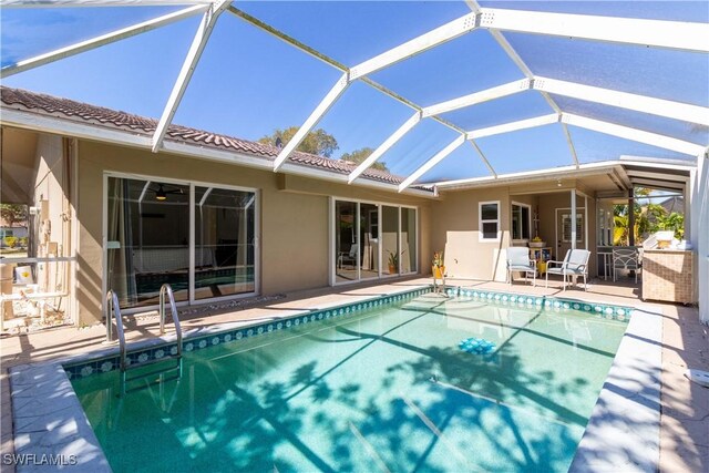 209 Pinehurst Cir, Naples, FL 34113 - outdoor pool featuring a patio area