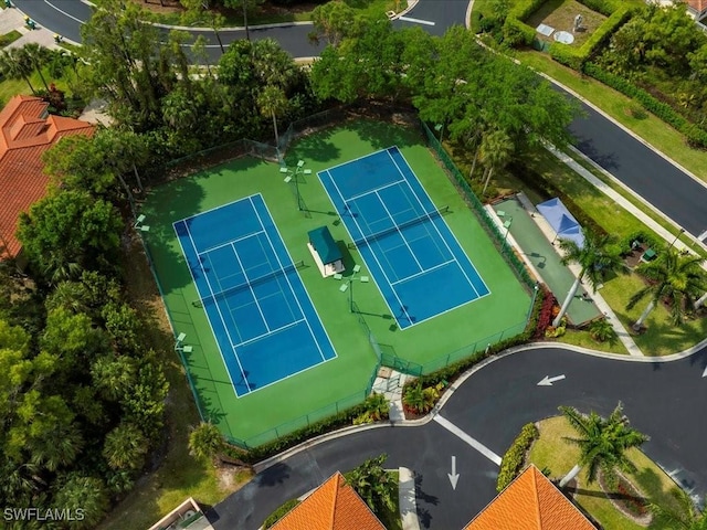 aerial view