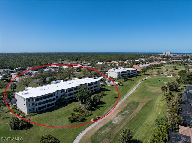 801 Islamorada Blvd Unit 21A, Punta Gorda, FL 33955 - bird's eye view of a golf course and apartment complex