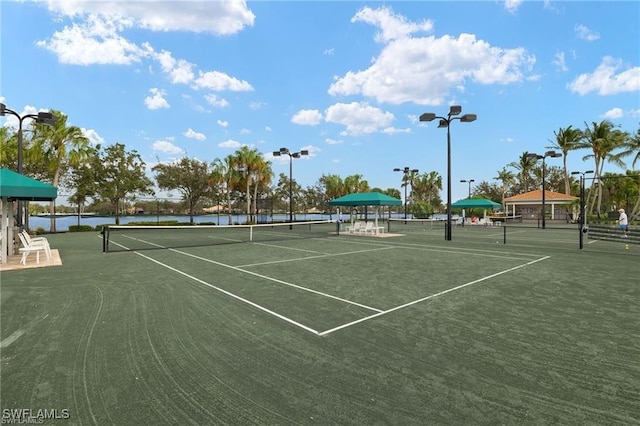 view of sport court