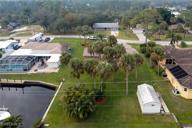 2324 Westwood Rd, North Fort Myers, FL 33917 - aerial view with a residential view