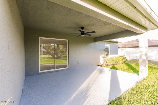 27260 Porto Nacional Dr, Punta Gorda, FL 33983 - view of patio / terrace with a ceiling fan