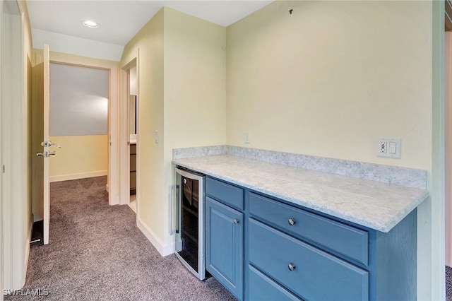 27231 Lakeway Ct, Bonita Springs, FL 34134 - interior space with baseboards and beverage cooler