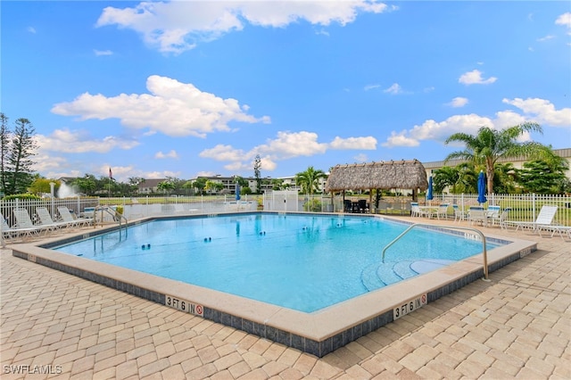 1004 Manatee Rd Unit H201, Naples, FL 34114 - community pool with a patio area