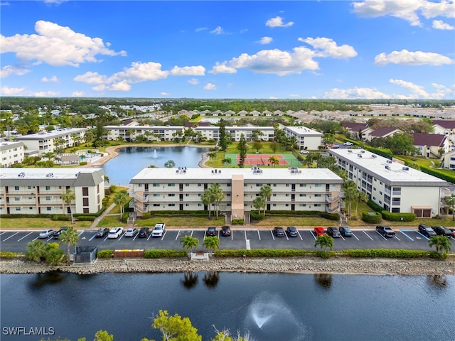 1004 Manatee Rd Unit H201, Naples, FL 34114 - aerial view of apartment complex and a nearby body of water