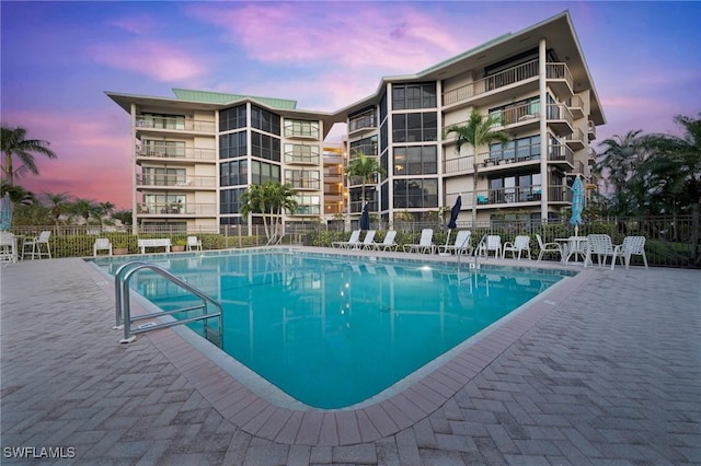 845 Collier Ct Unit 503, Marco Island, FL 34145 - community pool with fence