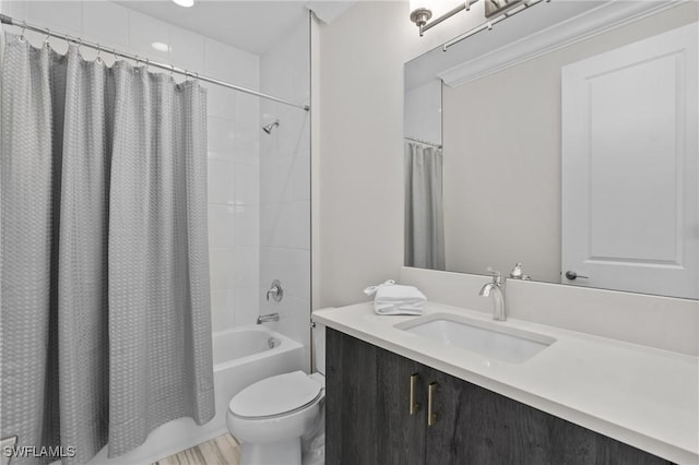 20333 Fair Oak Ln, Estero, FL 33928 - bathroom with vanity, toilet, and shower / tub combo