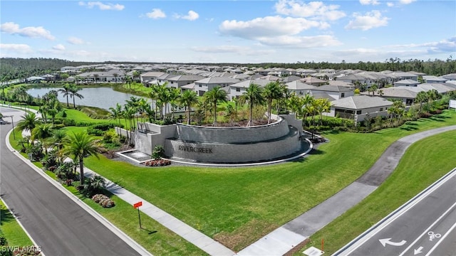 20333 Fair Oak Ln, Estero, FL 33928 - drone / aerial view with a residential view and a water view