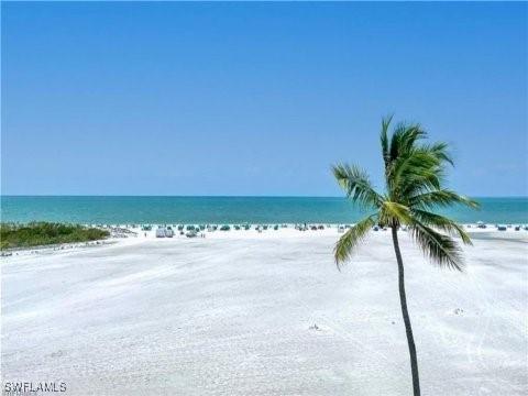 6672 Estero Blvd Unit A606, Fort Myers Beach, FL 33931 - water view featuring nearby beach