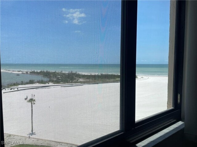 6672 Estero Blvd Unit A606, Fort Myers Beach, FL 33931 - water view with nearby beach