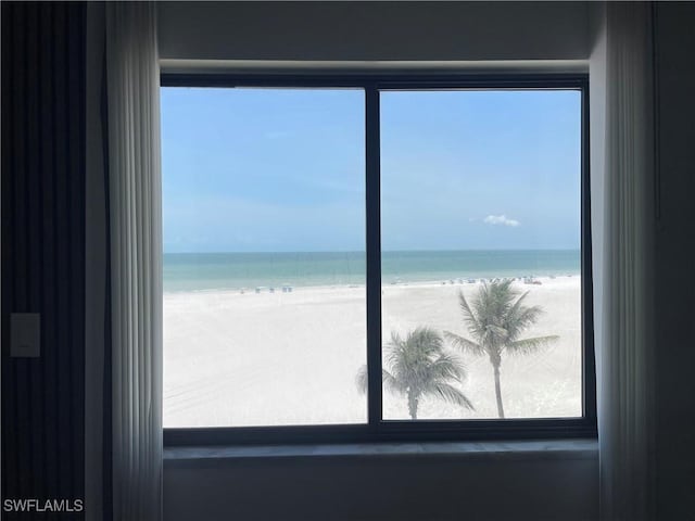 6672 Estero Blvd Unit A606, Fort Myers Beach, FL 33931 - water view with local beach
