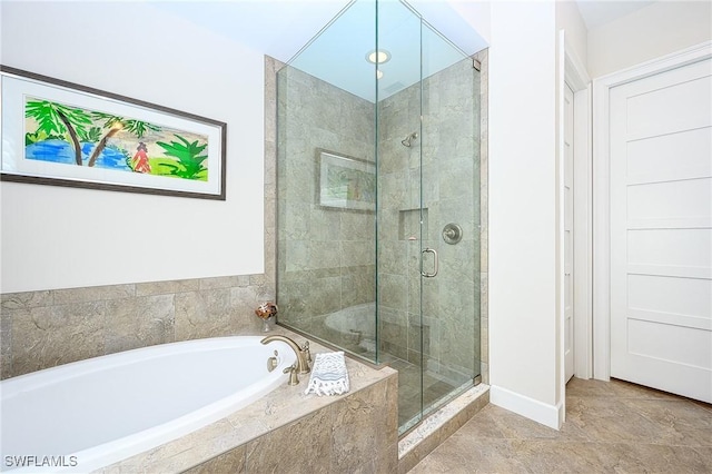 6561 Dominica Dr Unit 8-201, Naples, FL 34113 - bathroom with a stall shower and a bath