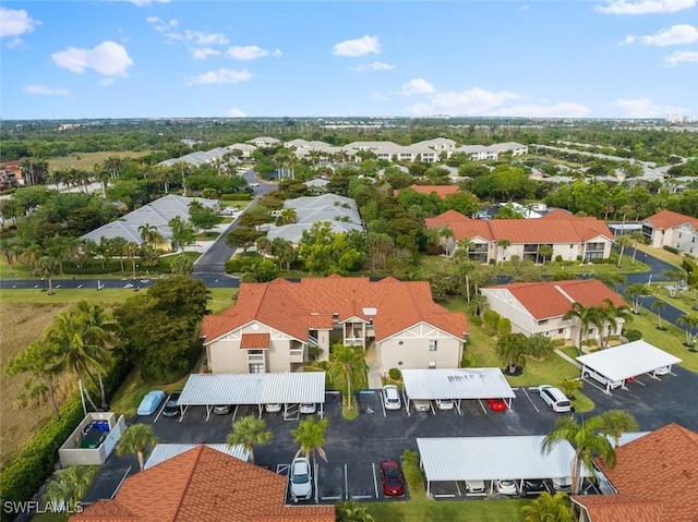 9623 Eaton Gardens Ln Unit 105, Fort Myers, FL 33919 - aerial view with a residential view