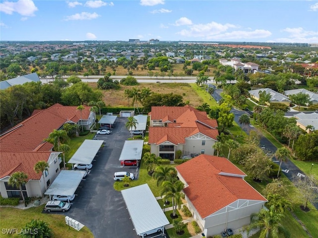 9623 Eaton Gardens Ln Unit 105, Fort Myers, FL 33919 - bird's eye view with a residential view