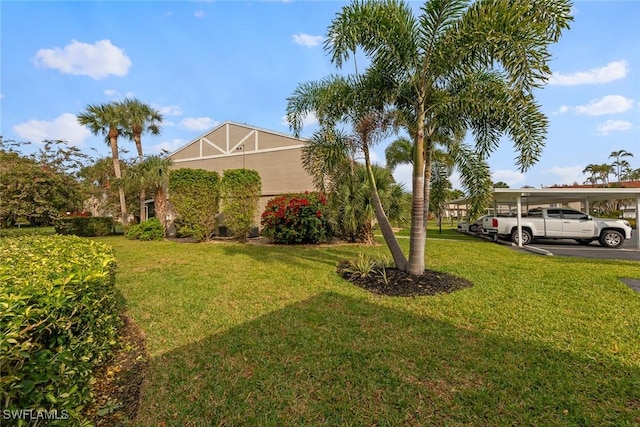 9623 Eaton Gardens Ln Unit 105, Fort Myers, FL 33919 - view of yard