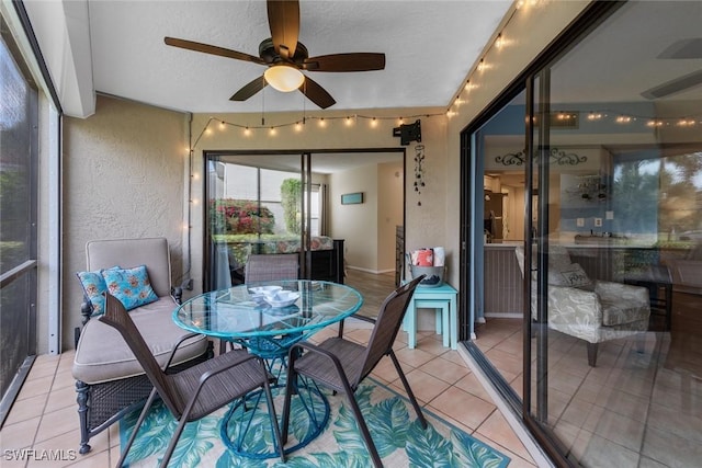 9623 Eaton Gardens Ln Unit 105, Fort Myers, FL 33919 - view of sunroom / solarium