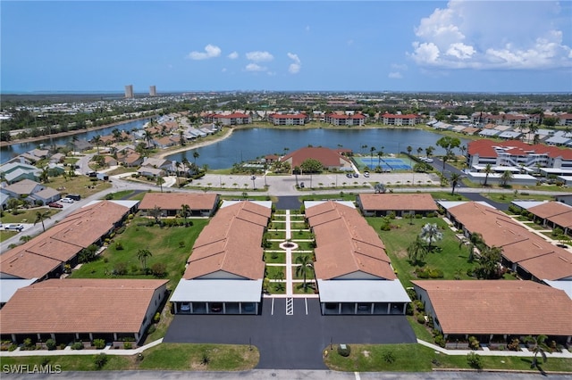 16860 Ginger Ln Unit 3049, Fort Myers, FL 33908 - aerial perspective of suburban area with a nearby body of water
