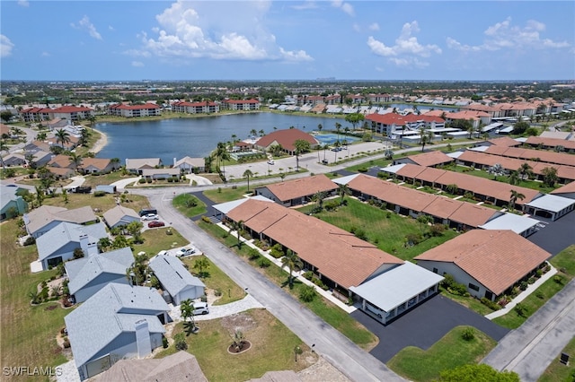 16860 Ginger Ln Unit 3049, Fort Myers, FL 33908 - aerial view of residential area featuring a nearby body of water