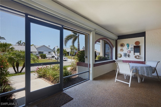 16860 Ginger Ln Unit 3049, Fort Myers, FL 33908 - sunroom with a residential view