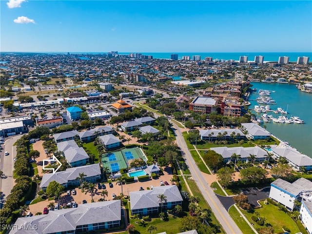 661 W Elkcam Cir Unit 911, Marco Island, FL 34145 - view of property location with a large body of water and nearby urban area