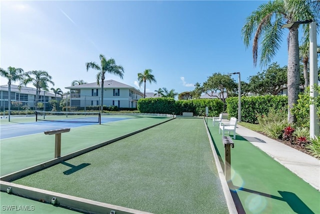 661 W Elkcam Cir Unit 911, Marco Island, FL 34145 - view of home's community featuring a tennis court and a game area