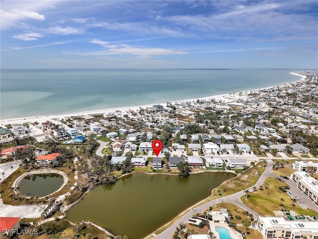 21687/689 Indian Bayou Dr, Fort Myers Beach, FL 33931 - view of property location featuring a nearby body of water and nearby suburban area