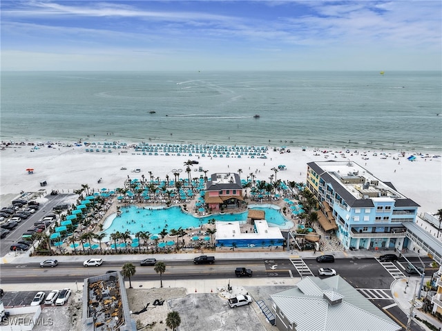 21687/689 Indian Bayou Dr, Fort Myers Beach, FL 33931 - drone / aerial view of expansive beach