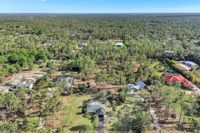 4500 1st Ave NW, Naples, FL 34119 - aerial view featuring a view of trees