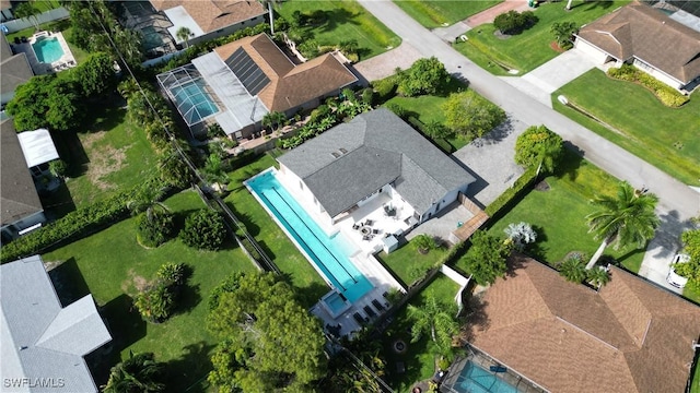 160 Coral Vine Dr, Naples, FL 34110 - birds eye view of property featuring a residential view