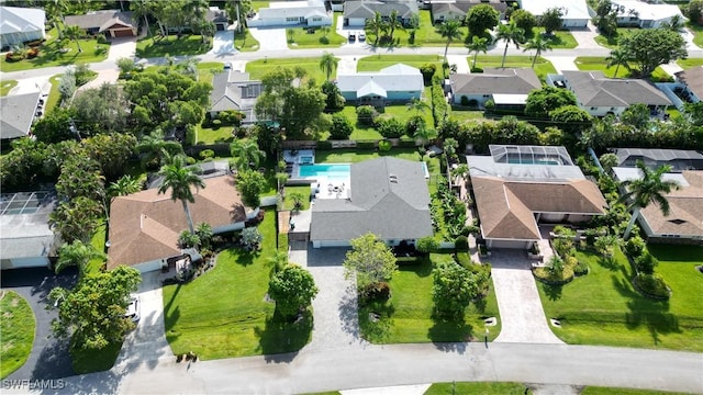 160 Coral Vine Dr, Naples, FL 34110 - birds eye view of property with a residential view