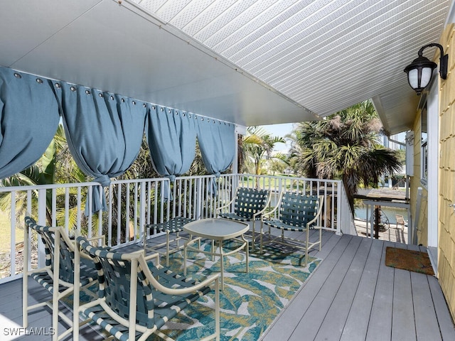 4738 Jackfish St, Bonita Springs, FL 34134 - view of wooden terrace