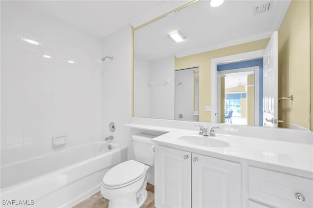 7547 Novara Ct, Naples, FL 34114 - bathroom with shower / bath combination, toilet, and vanity