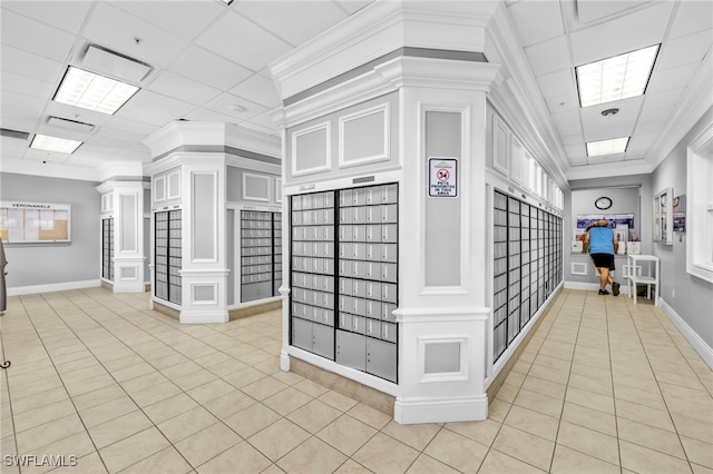 7547 Novara Ct, Naples, FL 34114 - view of home's community with crown molding and a drop ceiling