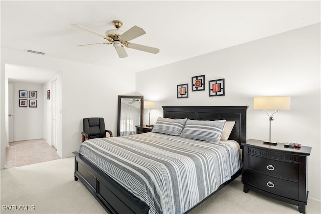 4855 Dockside Dr Unit 204, Fort Myers, FL 33919 - bedroom featuring carpet floors and a ceiling fan