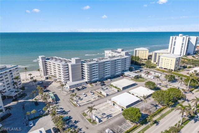 3443 Gulf Shore Blvd N Unit 403, Naples, FL 34103 - aerial view featuring a water view and a city view