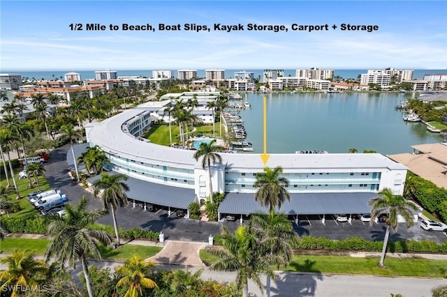 383 Harbour Dr Unit 209, Naples, FL 34103 - view of urban area featuring a large body of water