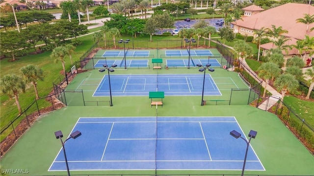20374 Black Tree Ln, Estero, FL 33928 - view of tennis court