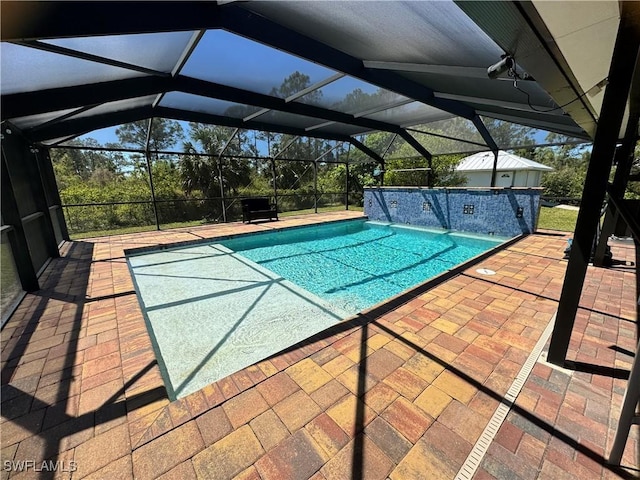 2618 35th Ave NE, Naples, FL 34120 - pool with a patio and a lanai