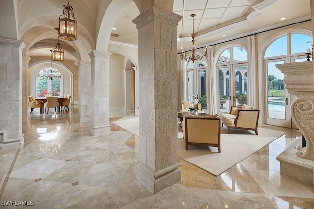 view of common area