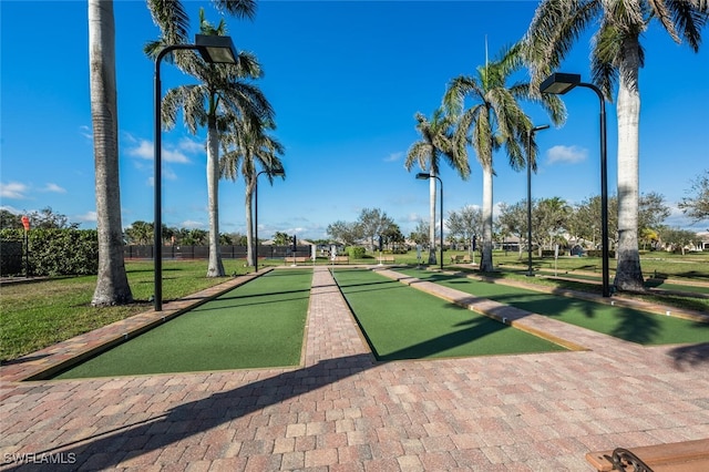 8511 Alessandria Ct, Naples, FL 34114 - surrounding community with a yard