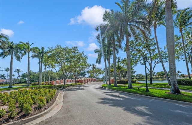 8511 Alessandria Ct, Naples, FL 34114 - view of road with a water view and curbs