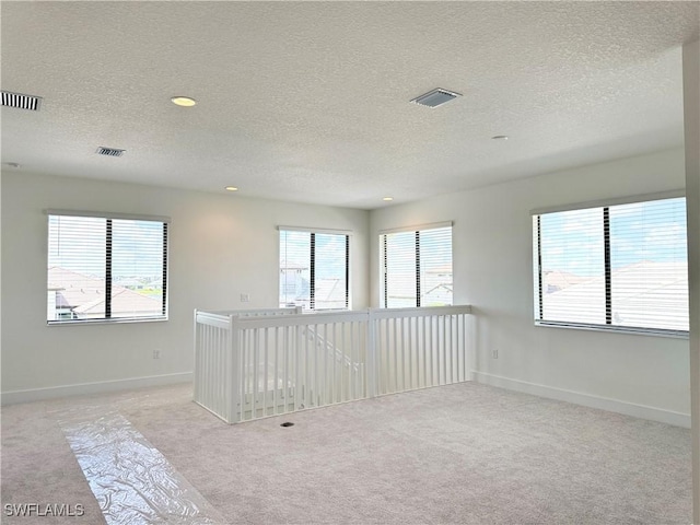 5048 Gambero Way, Ave Maria, FL 34142 - unfurnished room with plenty of natural light, light colored carpet, and a textured ceiling